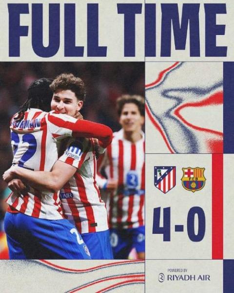 巴萨盯上马竞1.2亿标王，对方一句话堵死所有门路