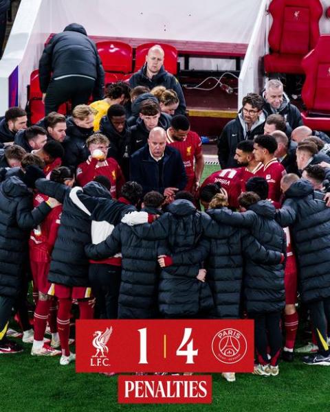 防不胜防！除门将外，巴黎战利物浦首发本赛季每人均至少打进两球