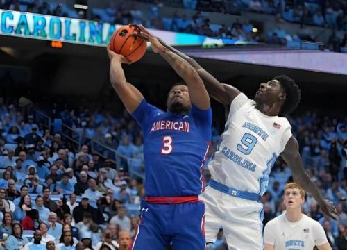 北卡大一锋线新星将参加选秀大会，他基本上已经稳住了前5顺位