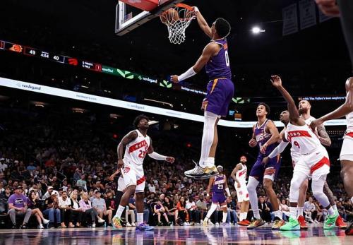 锋线大将在攻防两端都已经超常发挥了，但太阳还是输给了开拓者