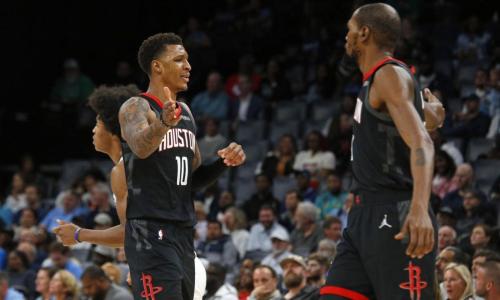 卢卡&小里不仅是三核之二也是篮板前四火箭可靠篮板优势战胜湖人