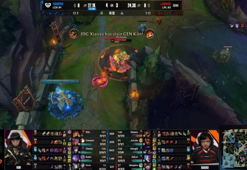 全程开抽Chovy！Zeka阿萝拉打出了1408的惊人战绩！而Chovy仅为14